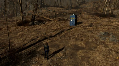 Unusual Call Box - TARDIS Retexture