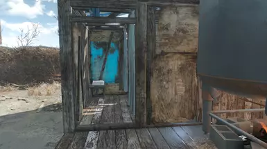 Outdoor Showers LvL 3 Left Side Door
