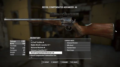 44 rifle