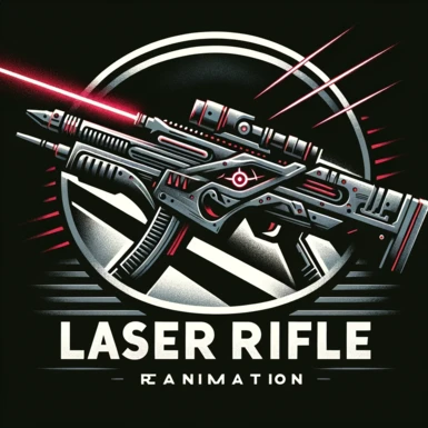 Lasergewehr-Animation