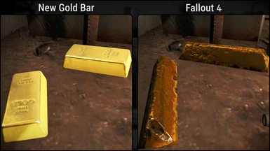 Fallout 4 Gold Bars - Replacer