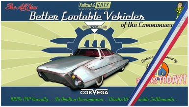 Traduction FR de Better Lootable Vehicles of the Commonwealth