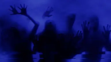 Zombie Ghoul Main Menu Blue