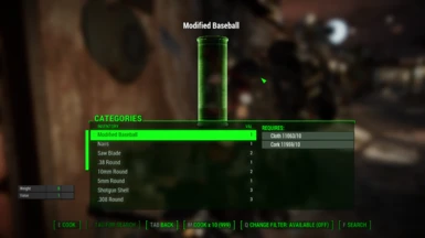 With ECO Redux and my patch, the recipes move under the ammo crafting menu.
