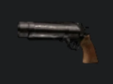 Not really much you can see with this mod but here's the Grenade Pistol from Fallout Tactics :D