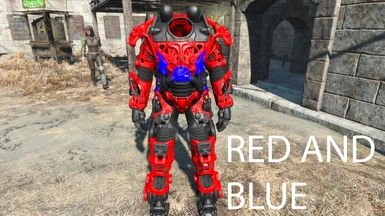 RED AND BLUE
