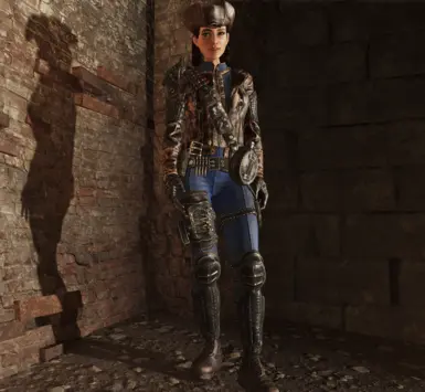 Vault Leather Outfit