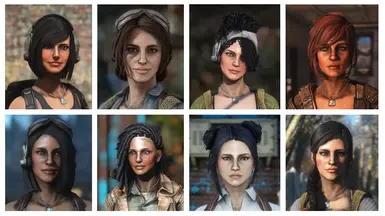 Naturalistic Female Face Presets Pt.2