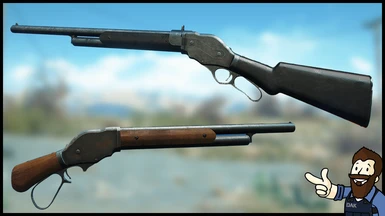 Lever Action Shotgun (Winchester 1887 Terminator Shotgun)