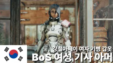 BoS Female Knight Armor (Korean Translation)