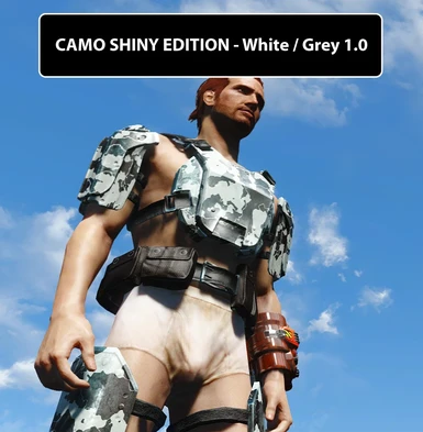 CAMO SHINY EDITION WHITE GREY 1 0