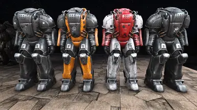 dp Texture - M150s Institute Power Armor HD Reboot