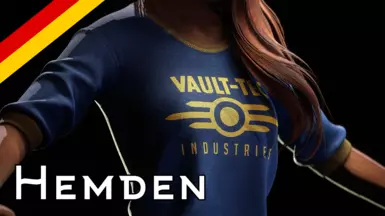 Obi's Vault Tec and Nuka Cola Shirt CBBE 4K (German Translation)