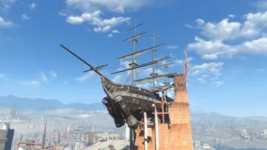 Radiant Last Voyage Of The U.S.S. Constitution at Fallout 4 Nexus ...