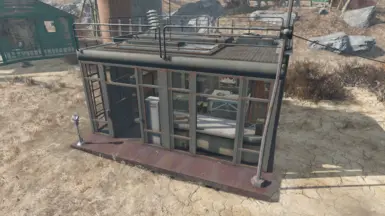 Quartermaster's Cage: Weapons - 2x2 Weapons Vendor -  Comes in Armor, Clothing, General, and Power Armor versions.