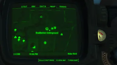 Bradberton Underground Location