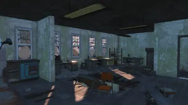 1.2 adds distant LOD to Nuka-Town Survivor Hideout