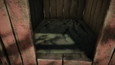 Dog bed inside