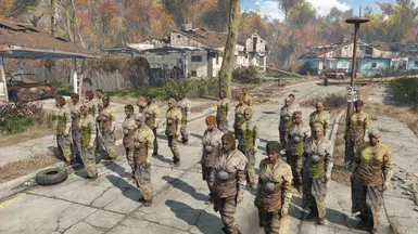 Diverse Children of Atom after FaceGen