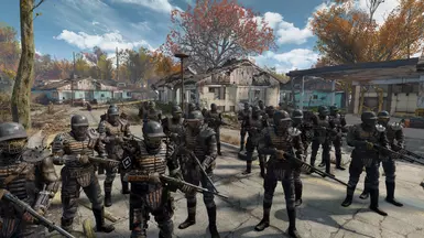 Diverse Diamond City Security after FaceGen