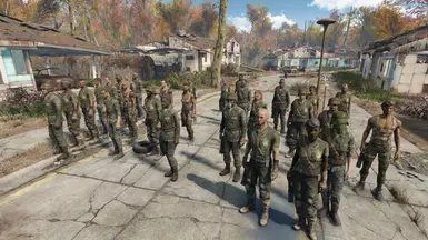 Diverse Gunners after FaceGen