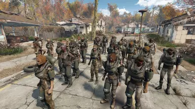 Diverse Rust Devils after FaceGen
