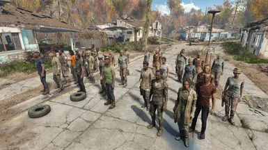Diverse Scavengers after FaceGen