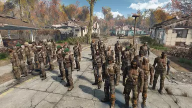 Diverse Trappers after FaceGen