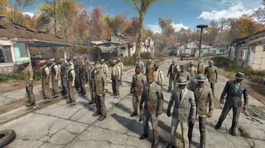 Diverse Triggermen after FaceGen