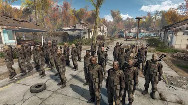 Brotherhood of Steel after FaceGen