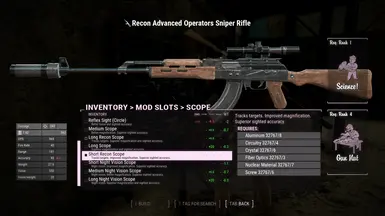 Overlay - Short Recon Scope
