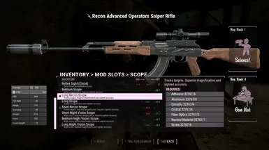 Overlay - Long Recon Scope
