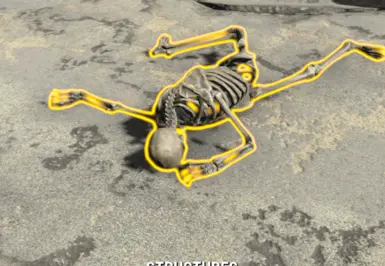 Certain object can now be scrapped and yield appropiate loot.