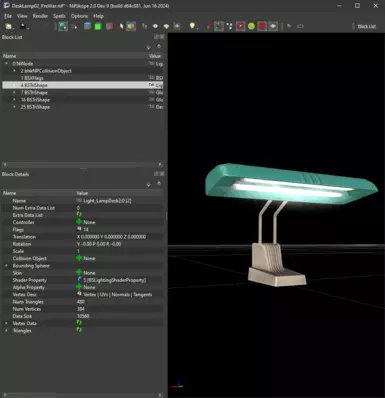The prewar desk lamp 02 was using no lights at all eventhough used as light emmitting source, this was fixed.