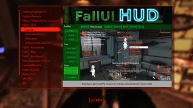 HUD Layout