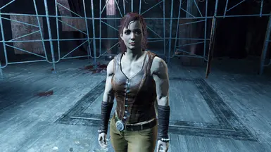 Using Muscular Female Mod with female animations