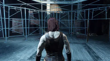 Using Muscular Female Mod with male animations