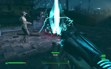 Another Minuteman being teleported to me