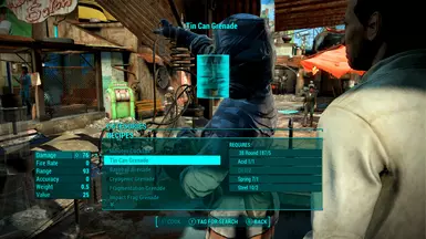 Tin Can Grenade Crafting