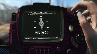 Light Purple Pipboy Shell  1 