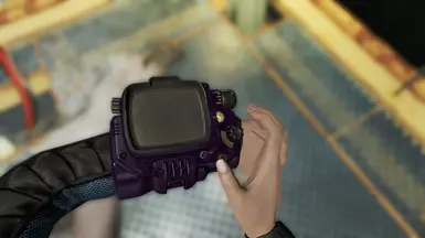 Dark Purple Pipboy Shell  1 