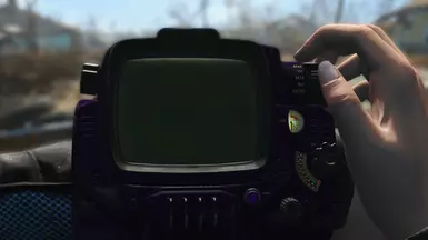 Dark Purple Pipboy Shell  2 