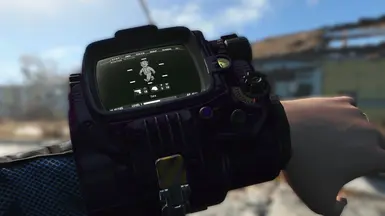 Dark Purple Pipboy Shell  5 
