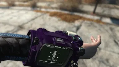 Dark Purple Pipboy Shell  6 