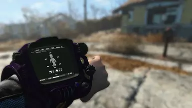 Dark Purple Pipboy Shell  7 