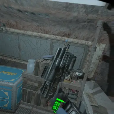 In my testing i spawned in this absolutely cursed automatic 10mm with reflex sight, drum mag, and electric infuser. Totally balanced!