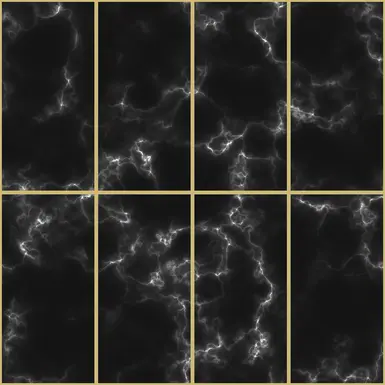 1024 Black Marble Tiled