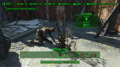 Settlers assigned to farm.
