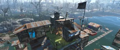 Fort Taffington Sim Settlements 2 Industrial plots