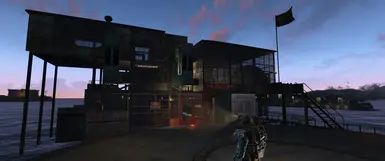 Water World - The Body Shop: a death factory that produces ammo, grenades, chems, and Soylent Green